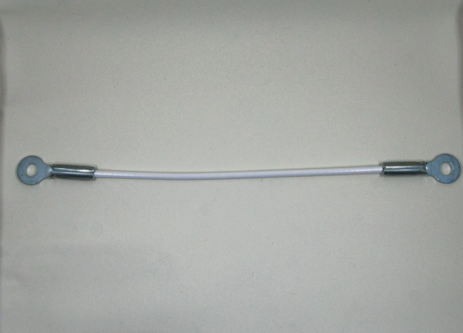 Custom Assembly - Crimped stamped eye on coated cable