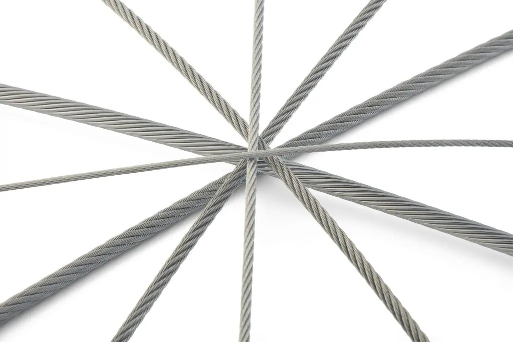 wire rope aircraft cable core wire for sizing