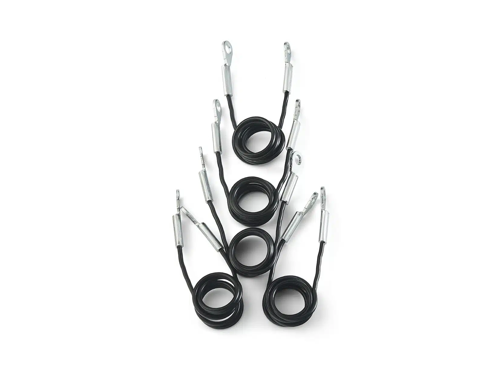 coiled stamped eye assembly